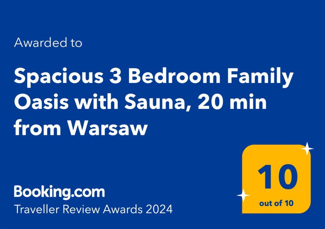 Spacious 3 Bedroom Family Oasis With Sauna, 20 Min From Warsaw بياسيتشنو المظهر الخارجي الصورة
